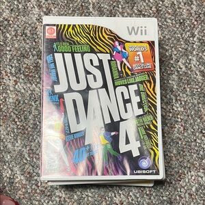 Ubisoft Just Dance 4 for Wii - Black and Multicolor